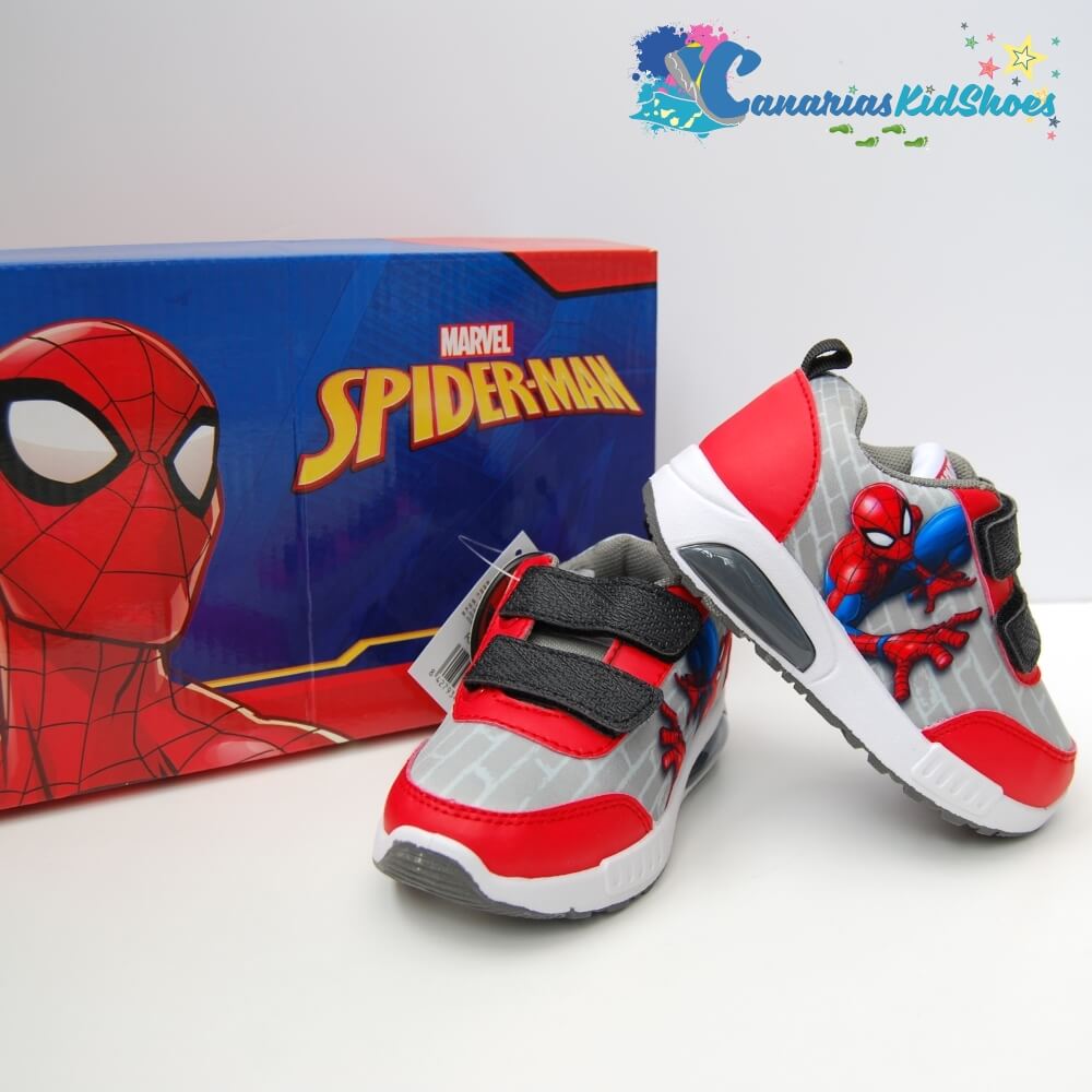 Zapatillas de Spiderman para niños Color ROJO Talla 37.5