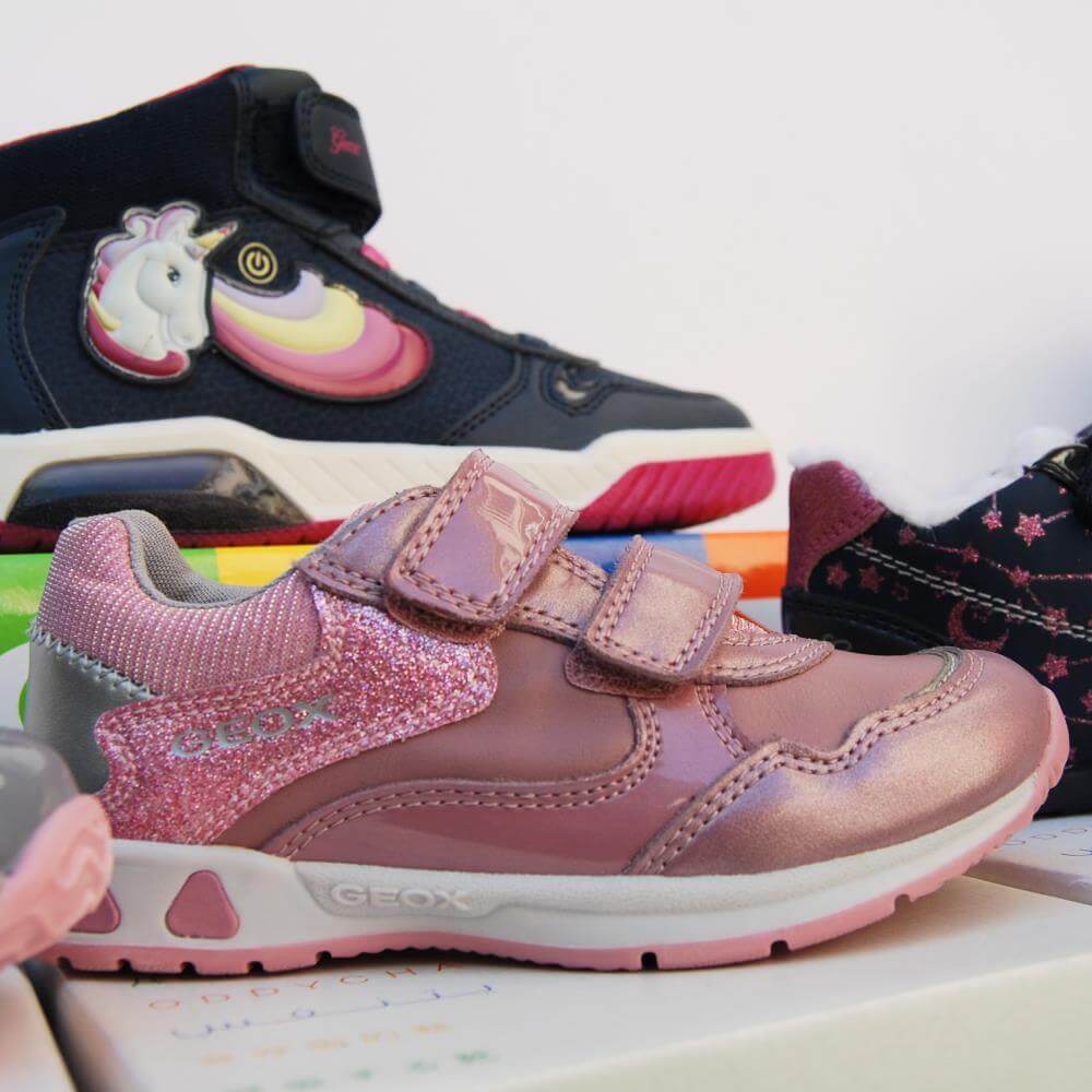 Deportiva Rosa GEOX para y Bebes - CanariasKidShoes