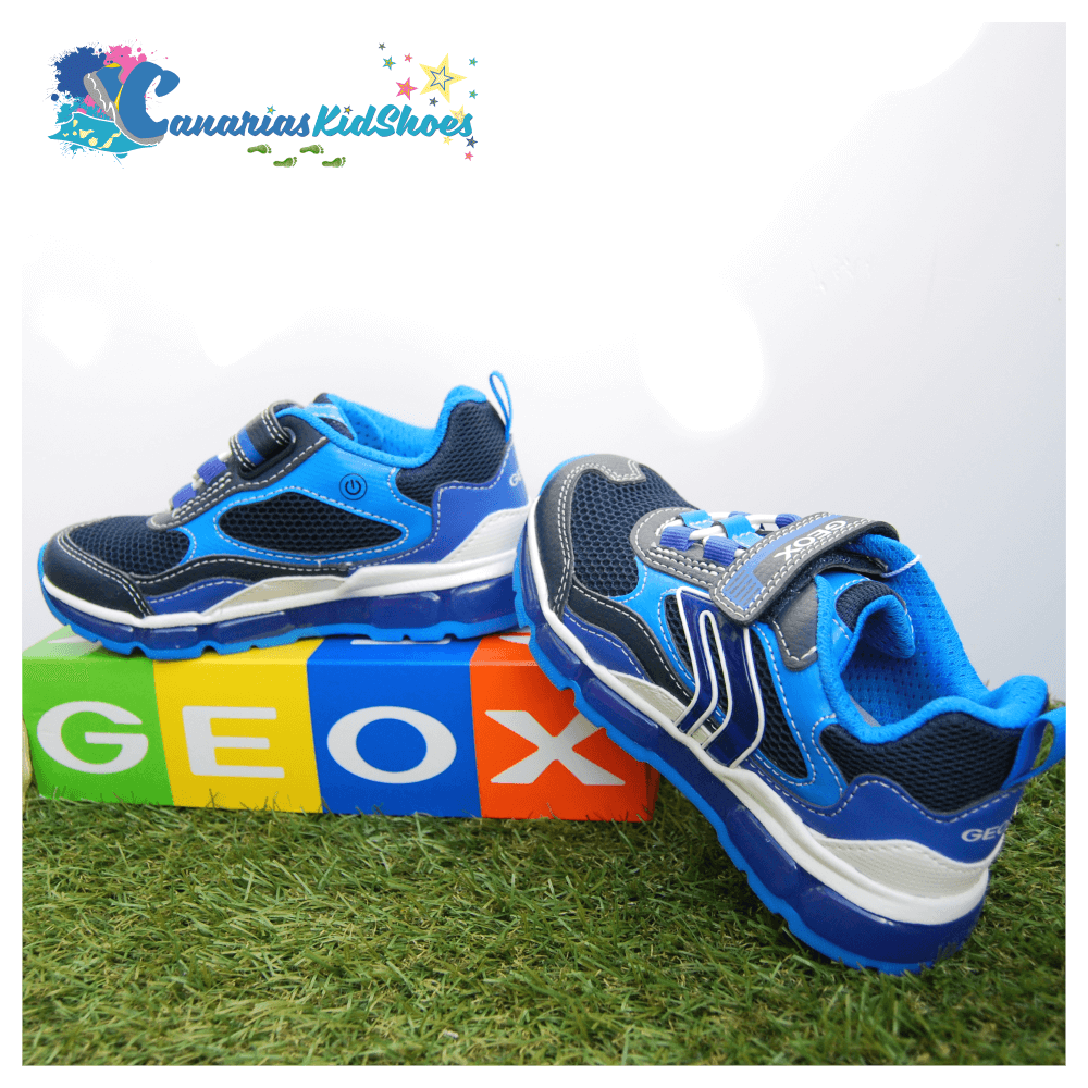 Zapatillas Azules con Luces LEDS Geox -