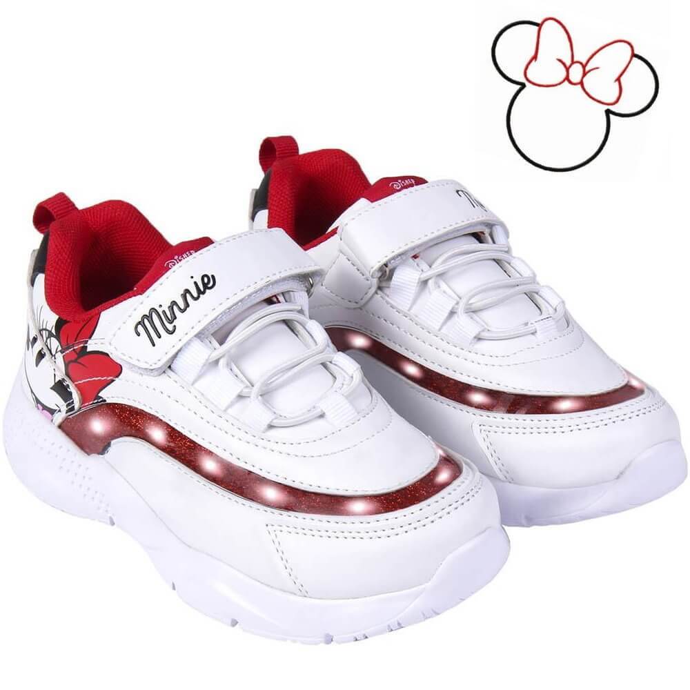 Zapatilla Deportiva Luces Minnie Mouse - CanariasKidShoes
