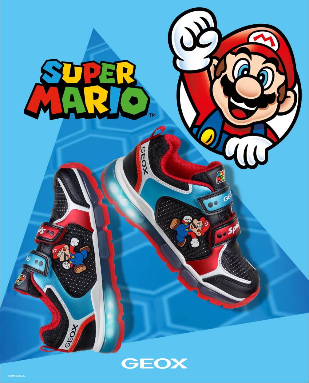 Super Mario con Luces de - CanariasKidShoes